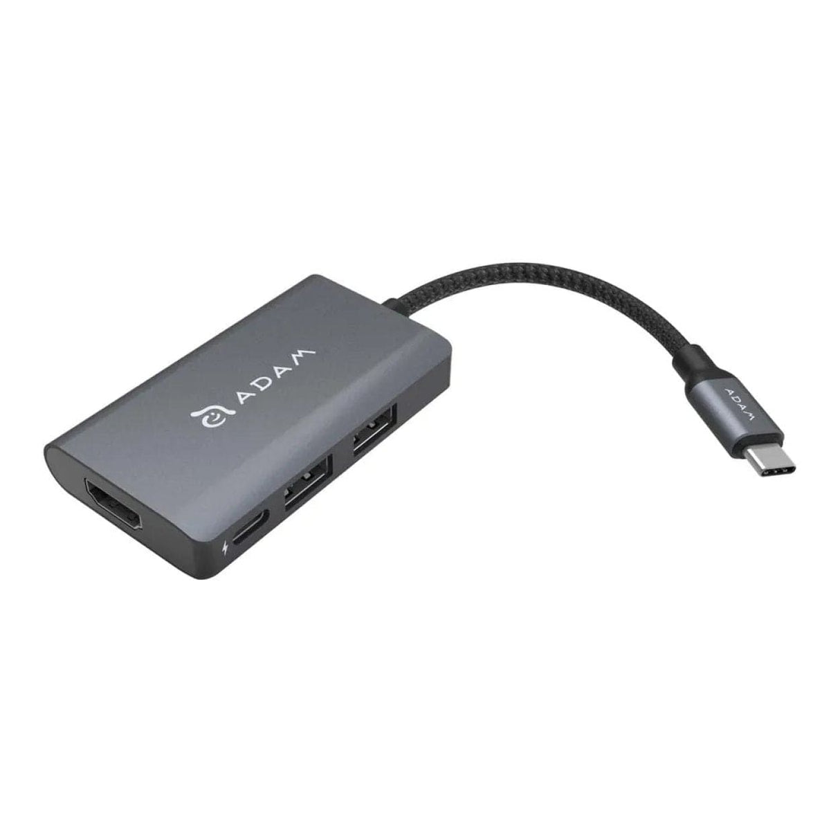 Adam Elements CASA A01m 4-in-1 Type-C Hub Grey AAPADHUBA01MGY