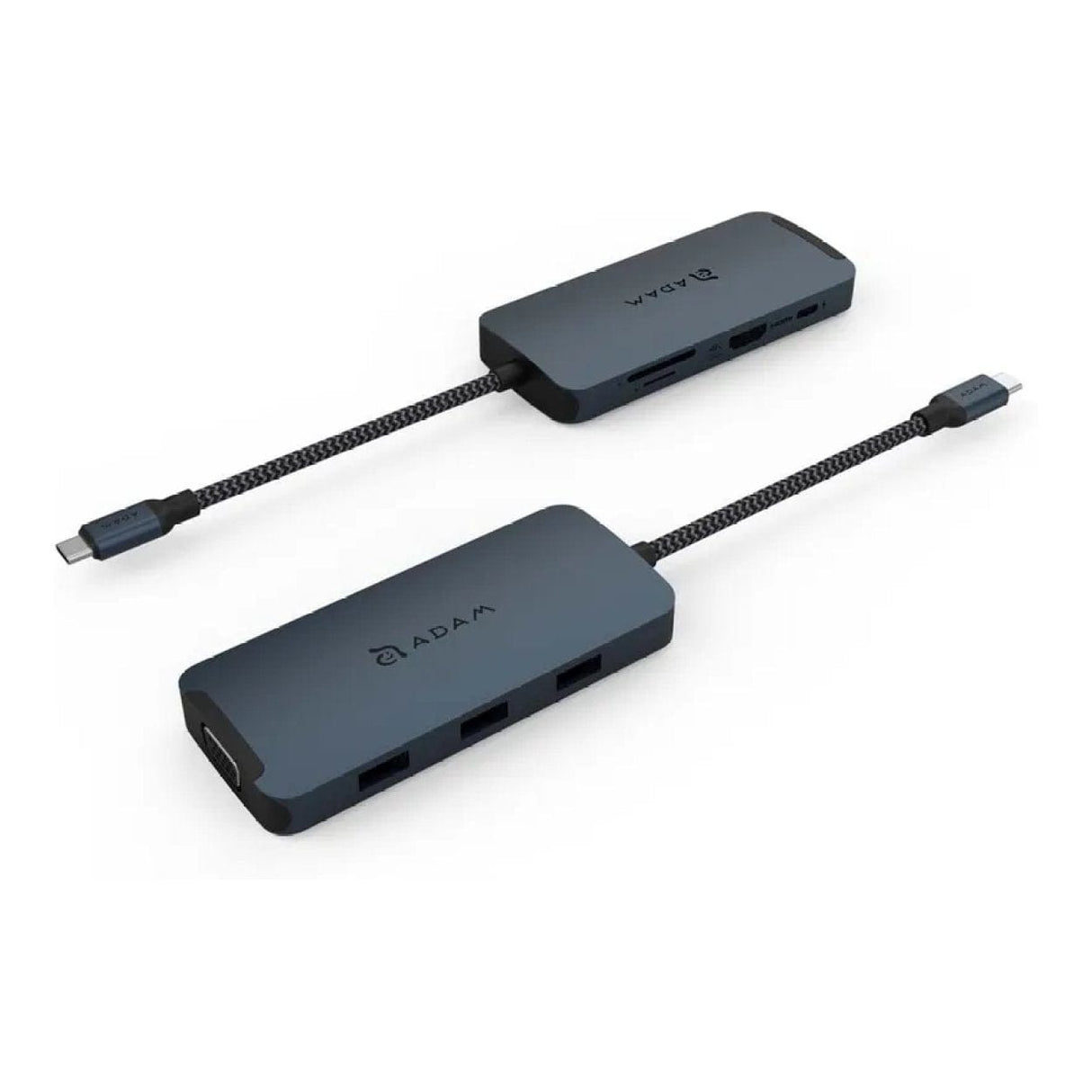 Adam Elements CASA A08 8-in-1 Type-C Hub Midnight Grey AAPADHUBA08MI