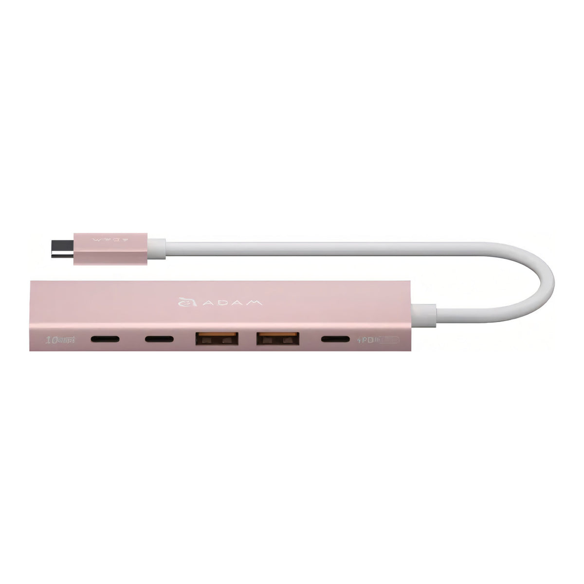 Adam Elements DE06 6-in-1 USB-C Multifunction Hub - Pink AAPADHUBDE06PK