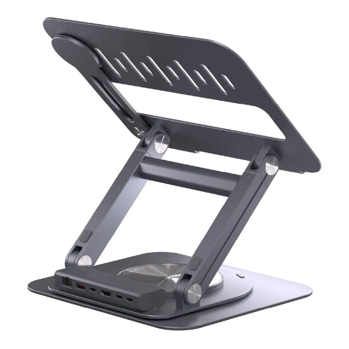 Adam Elements CASA Stand 6-in-1 Type-C Notebook Hub Stand Grey AAPADHUBSTDUGY