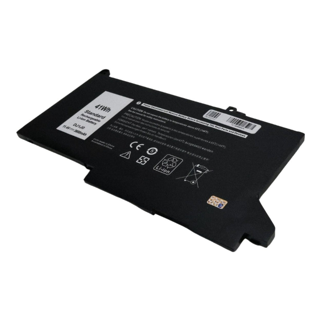 Astrum Replacement 11.4V 3600MAH Poly Battery for Dell 12 7280 ABT-DLDJ1J0