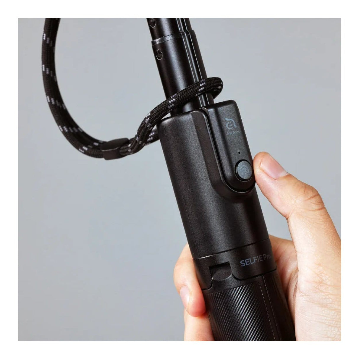 Adam Elements SELFIE Pro Wireless Bluetooth Tripod Selfie Stick & LED Light - Black ABTADSELFPRBK