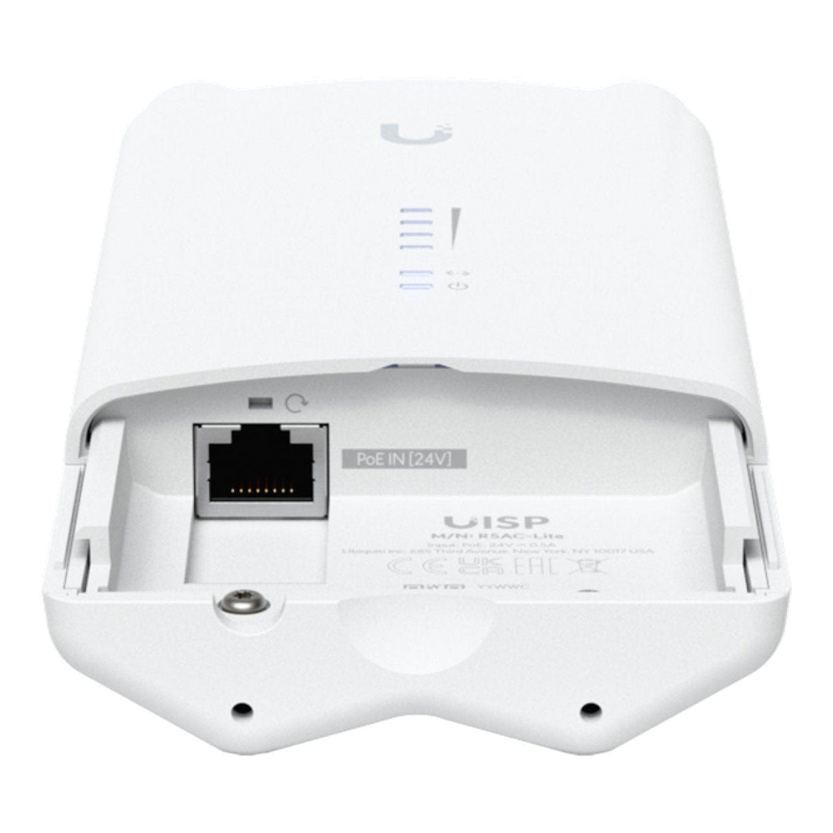 Ubiquiti UISP airMAX Rocket Lite AC 5GHz Radio R5AC-LITE AC-CAB-15U450-O