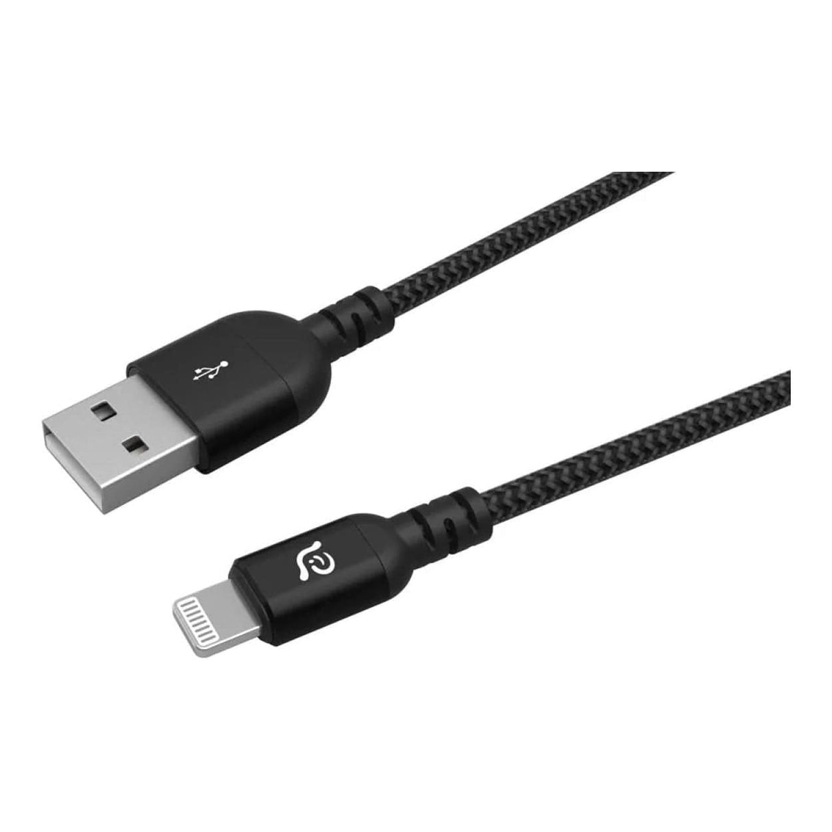 Adam Elements PeAk III Type-A to Lightning Charging Cable 1.2m Black ACBAD3AL120BBK