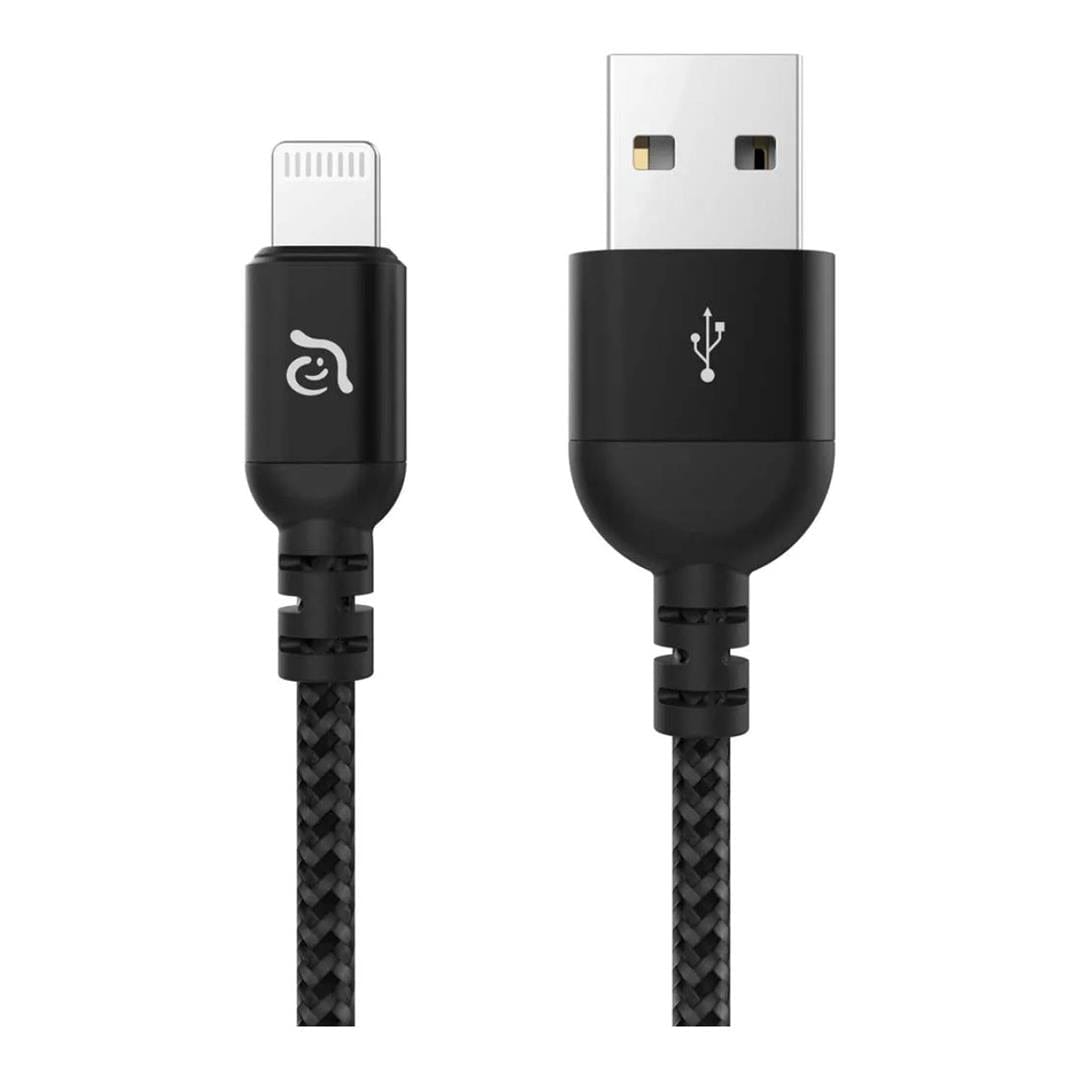 Adam Elements PeAk III Type-A to Lightning Charging Cable 1.2m Black ACBAD3AL120BBK