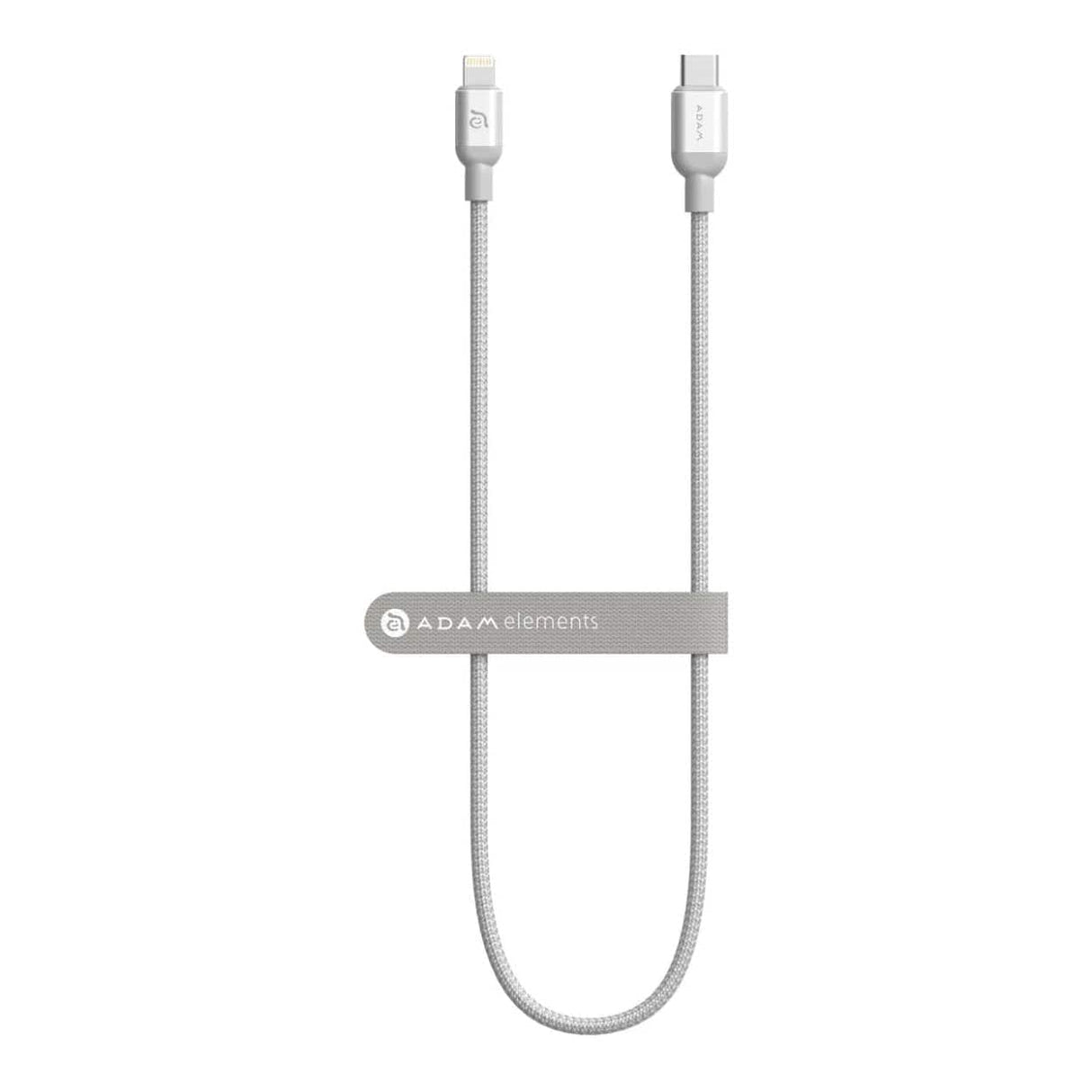 Adam Elements PeAk II C120B Type-C to Lightning Cable 1.2m Silver ACBADCL120BSL