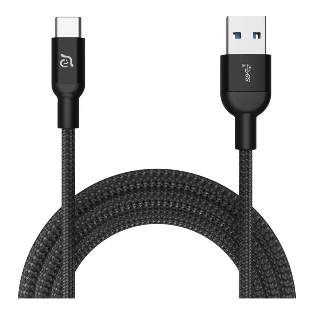 Adam Elements CASA M100+ Type-C to Type-A Cable 1m Black ACBADM100PBK