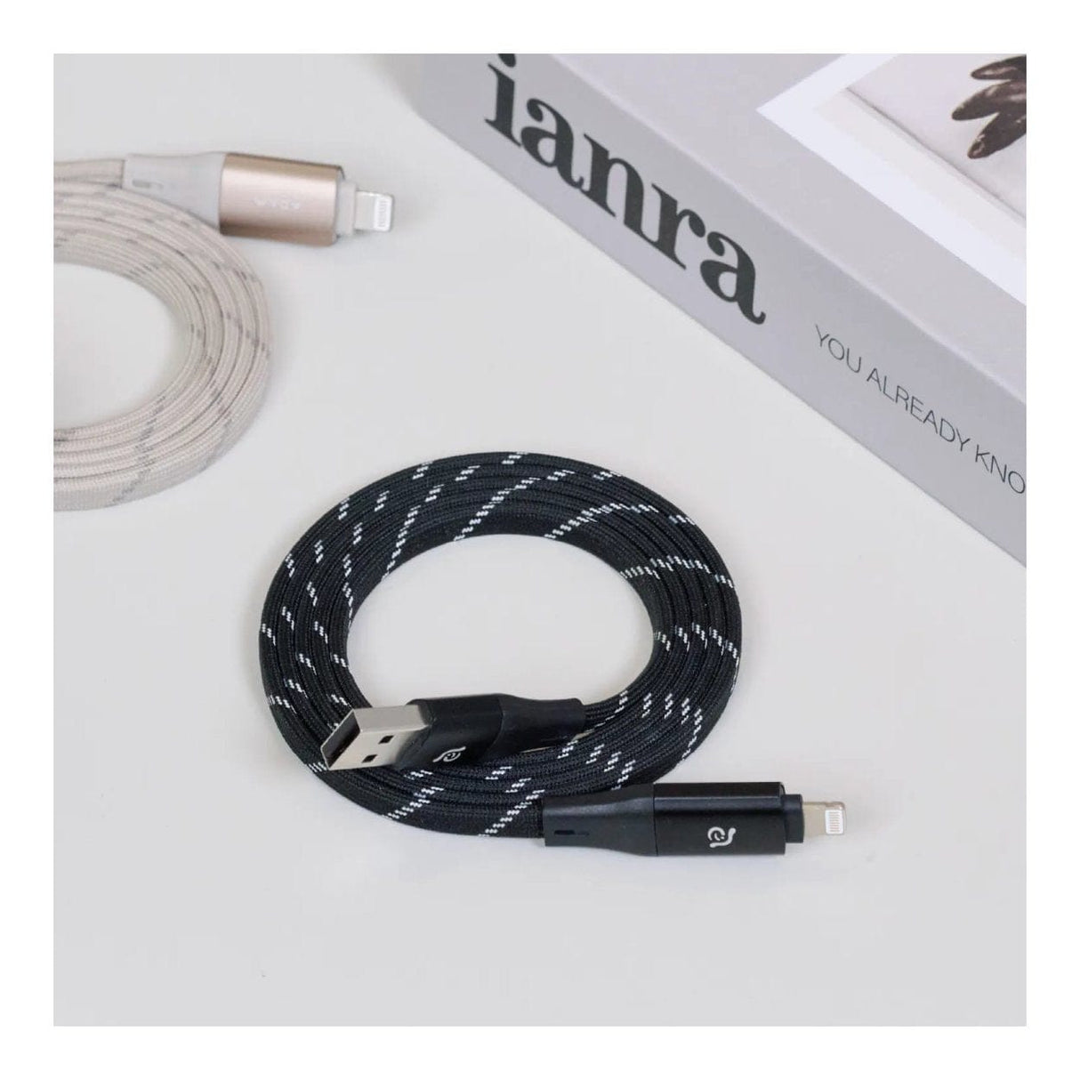 Adam Elements PeAk MF401 4-in-1 60W Charging Cable 1m - Black ACBADMF401BK