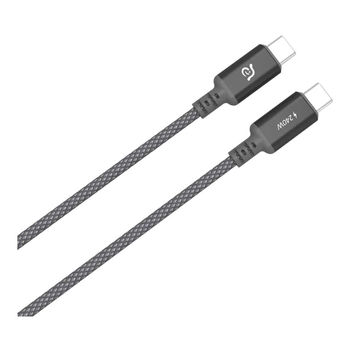 Adam Elements CASA P200 Type-C Male to Male Cable 2m Grey ACBADP200GY
