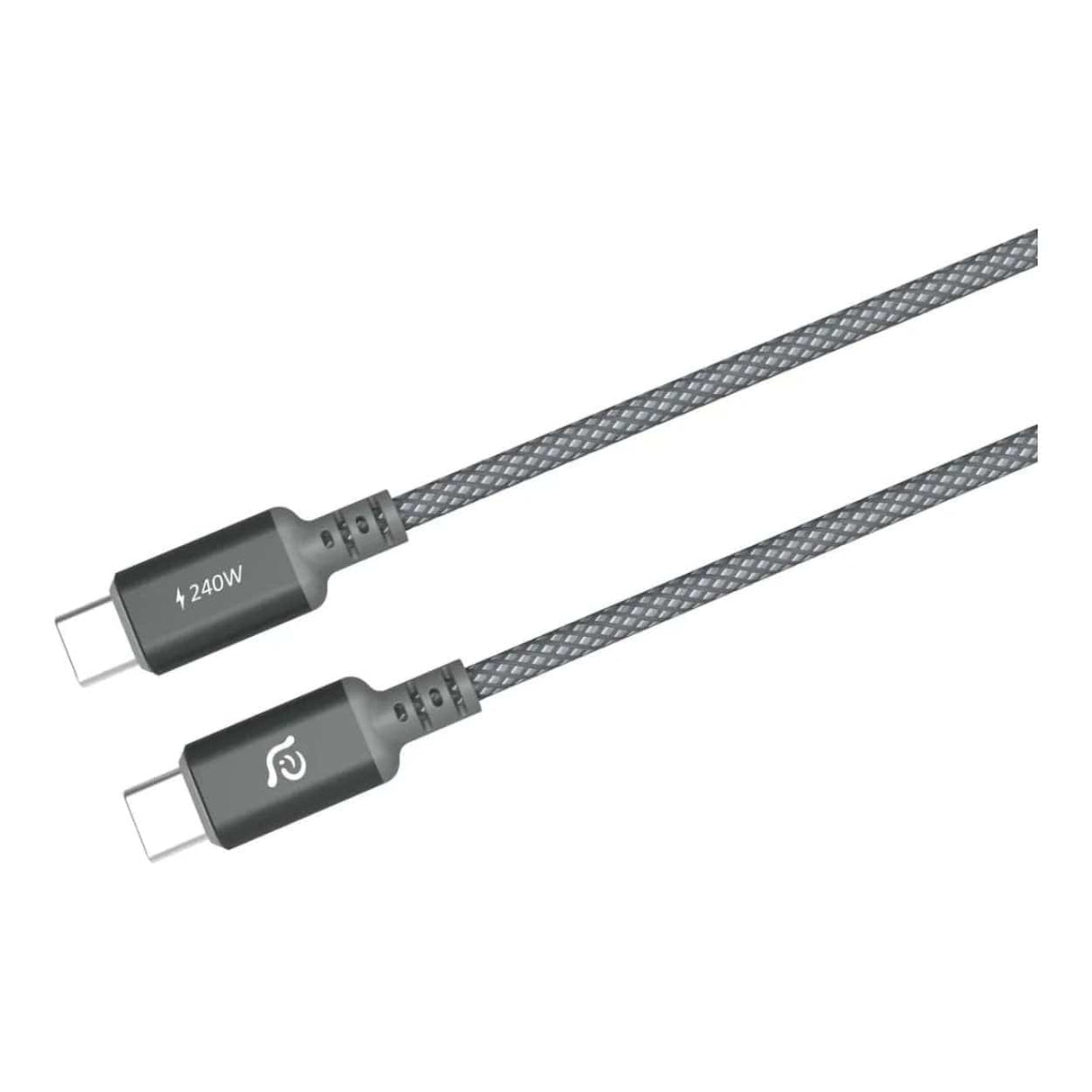 Adam Elements CASA P200 Type-C Male to Male Cable 2m Grey ACBADP200GY
