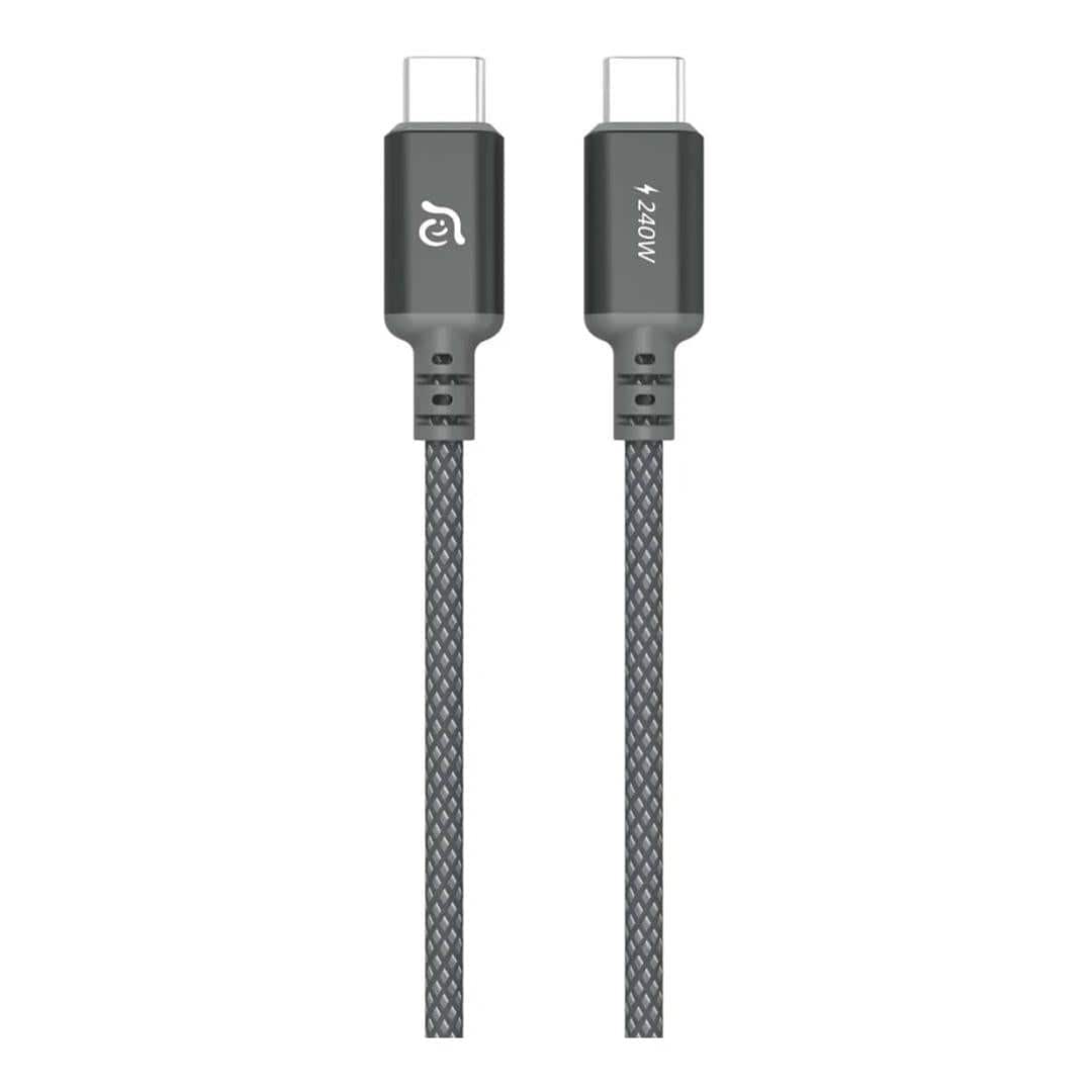 Adam Elements CASA P200 Type-C Male to Male Cable 2m Grey ACBADP200GY