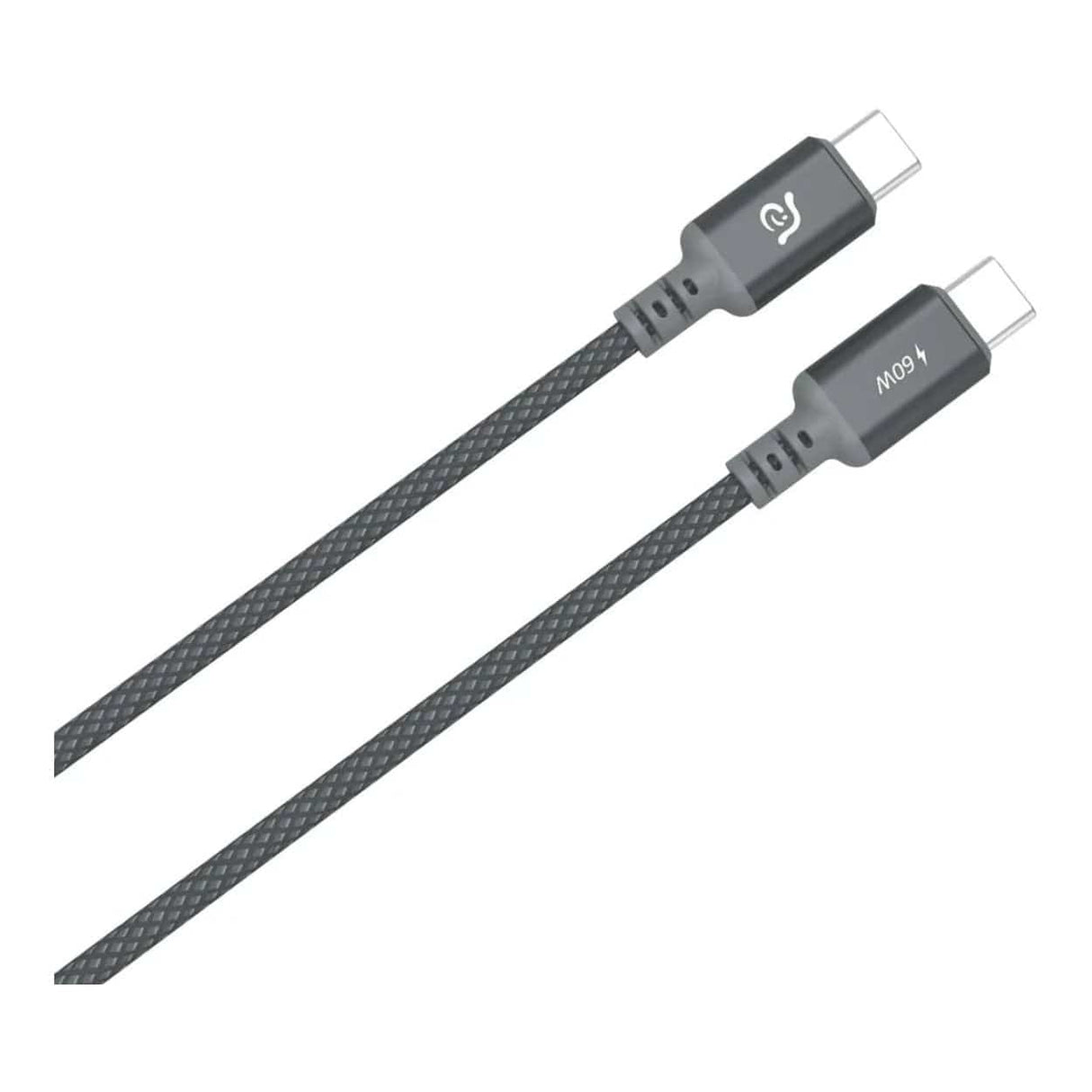 Adam Elements CASA S200 Type-C Male to Male Braided Cable 2m Grey ACBADS200GY