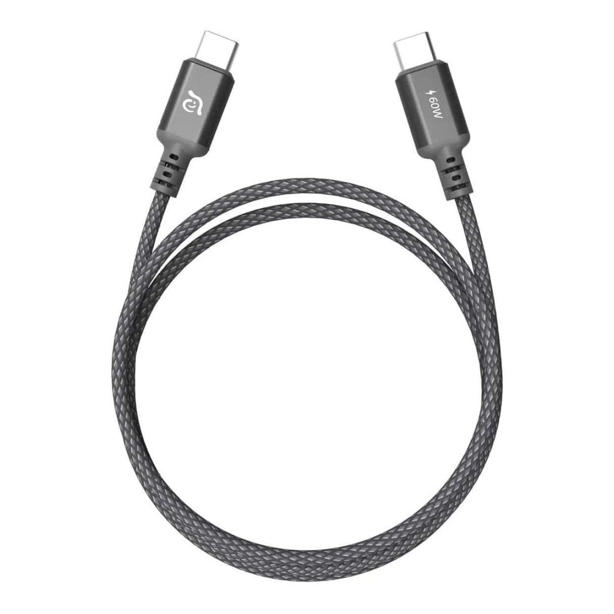 Adam Elements CASA S200 Type-C Male to Male Braided Cable 2m Grey ACBADS200GY