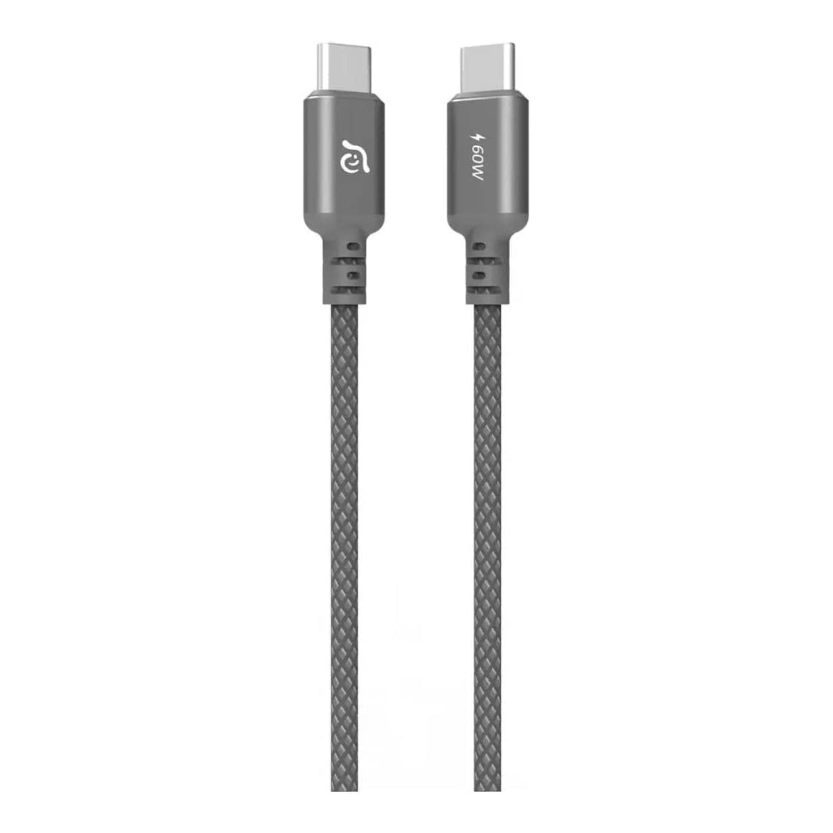 Adam Elements CASA S200 Type-C Male to Male Braided Cable 2m Grey ACBADS200GY