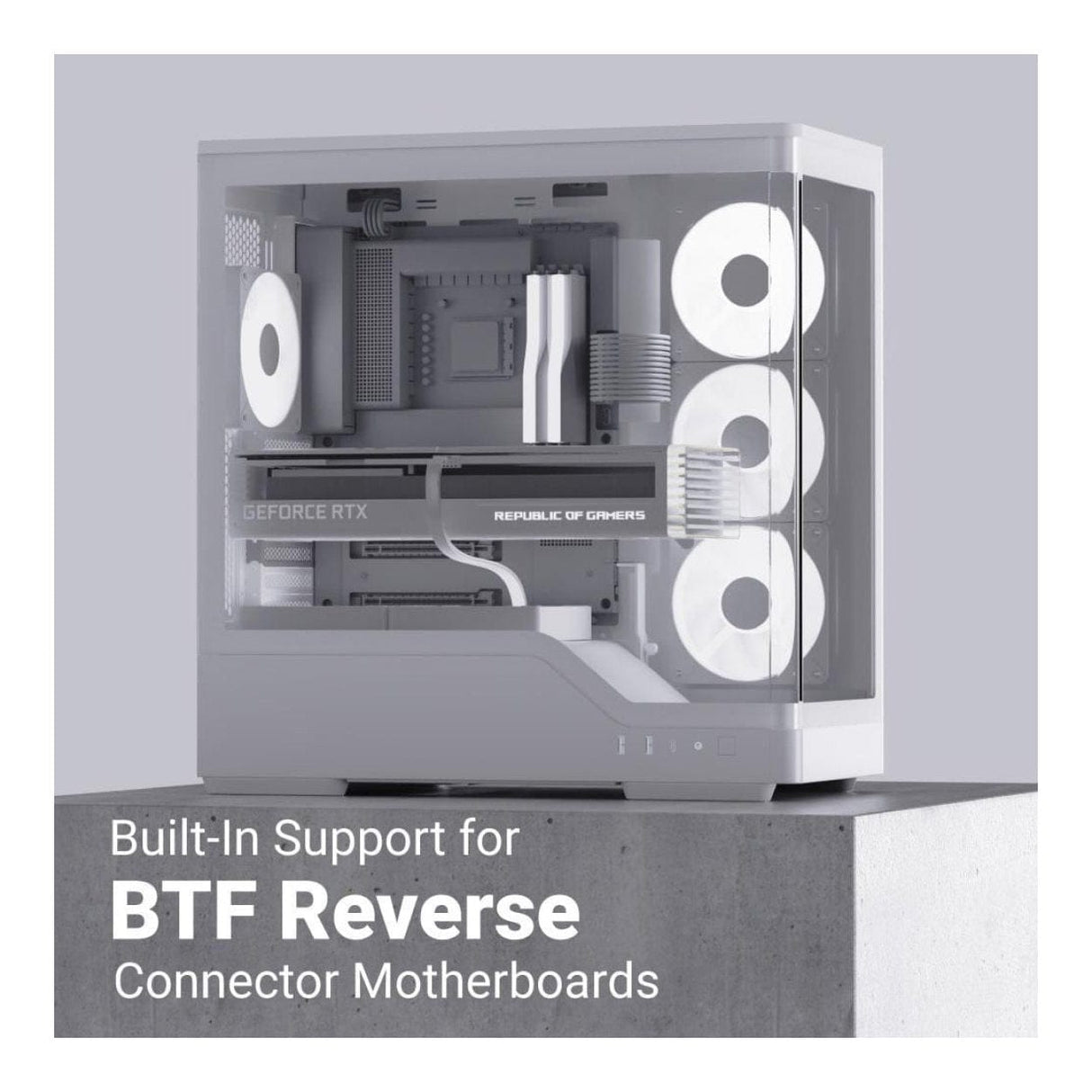 AeroCool P500A Midi-Tower PC Case White ACCM-PN08143.21