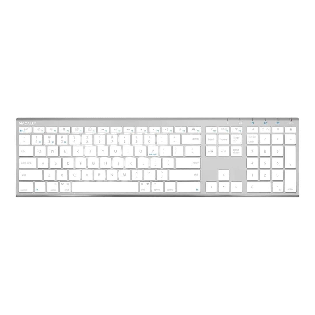 Macally Ultra Slim Bluetooth Keyboard Aluminium ACEBTKEYA
