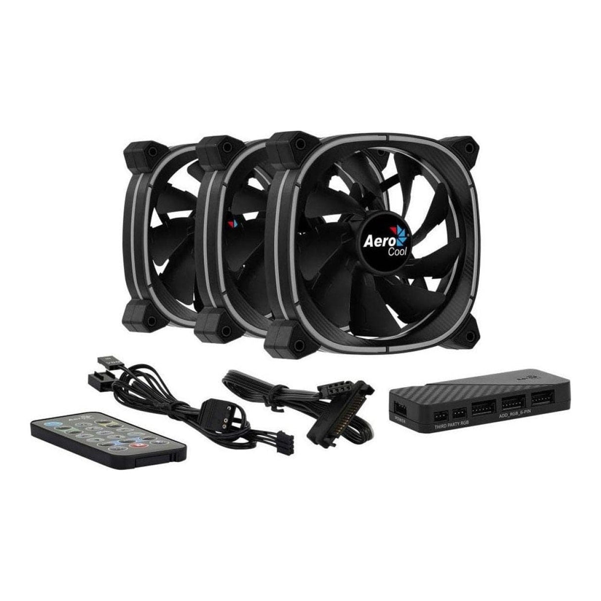 Aerocool Astro 12 Pro 120mm ARGB Fan Set ACF3-AT10217.02