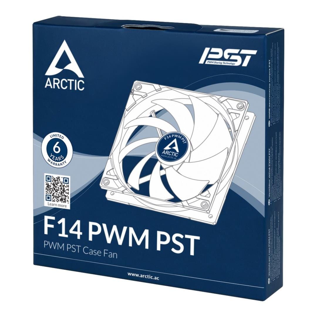 Arctic F14 PST 140mm PWM PC Case Fan with Splitter Cable ACFAN00079A