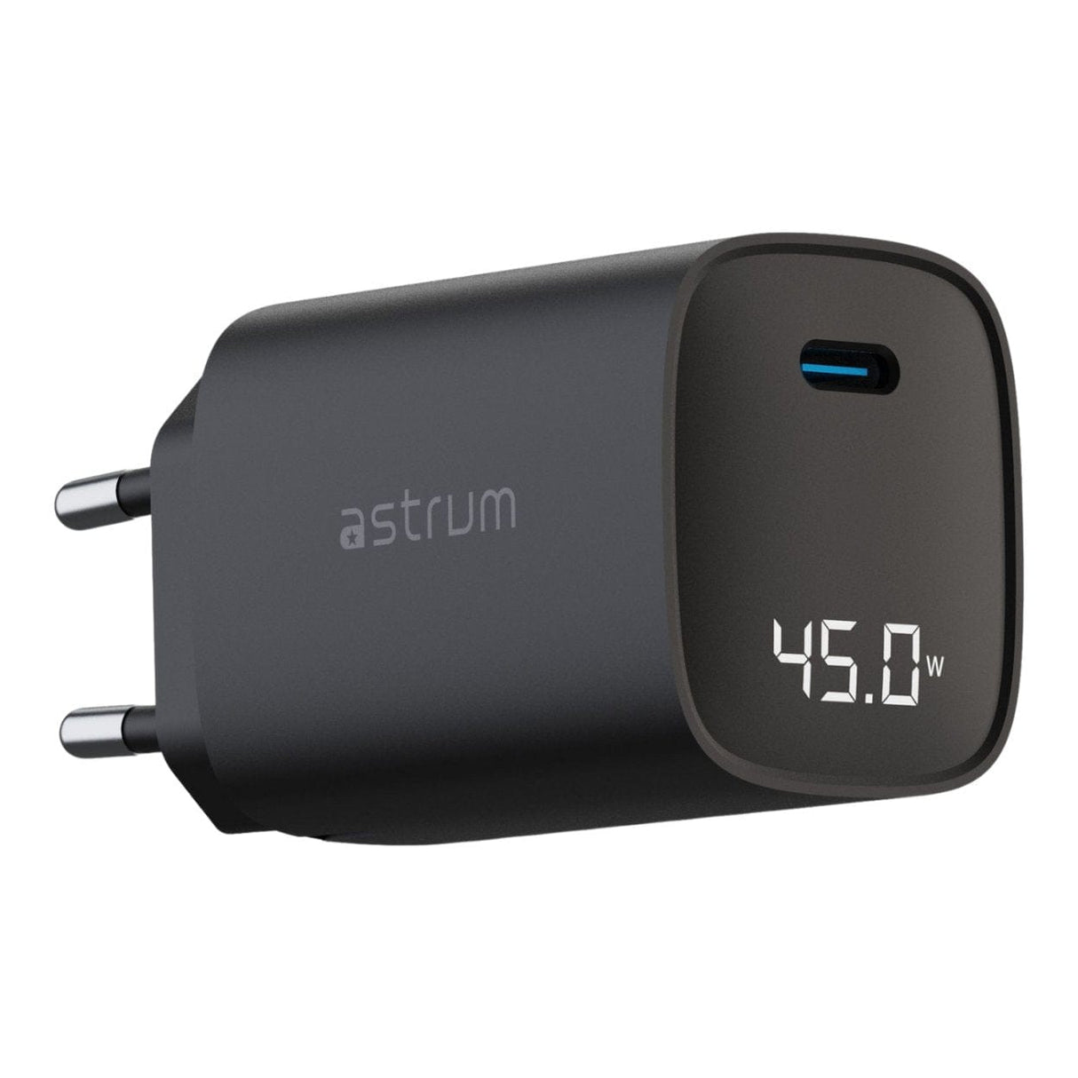 Astrum WATZ45L 45W PD USB-C Wall Charger Black ACHW45LBE
