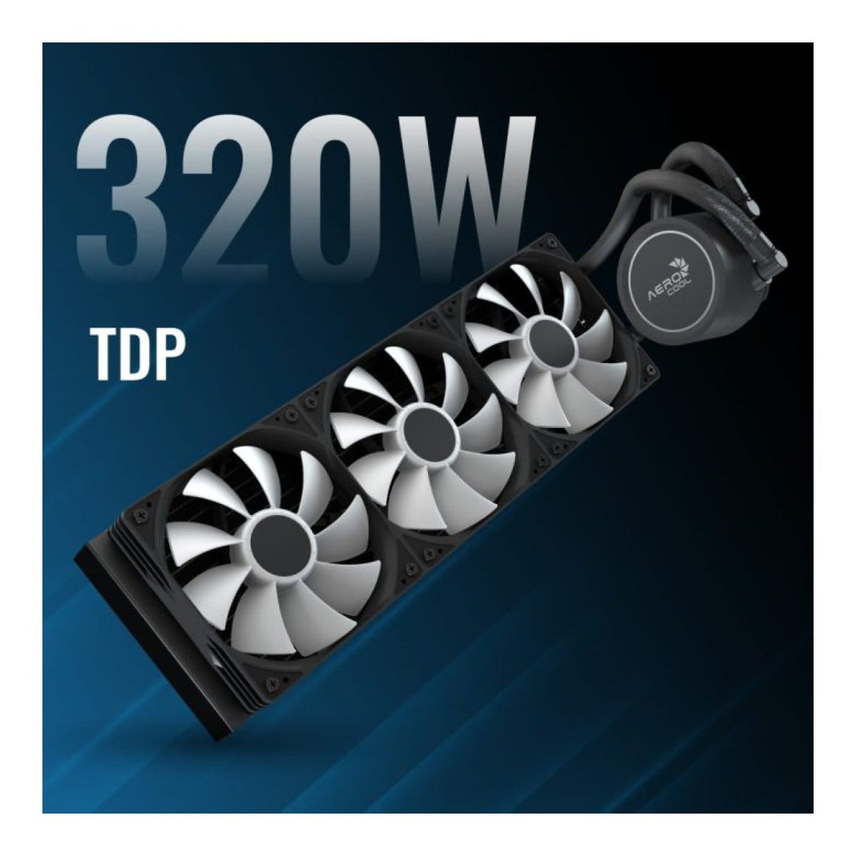 AeroCool Abyss L360 360mm ARGB CPU Liquid Cooler Black ACLA-AB36117.11