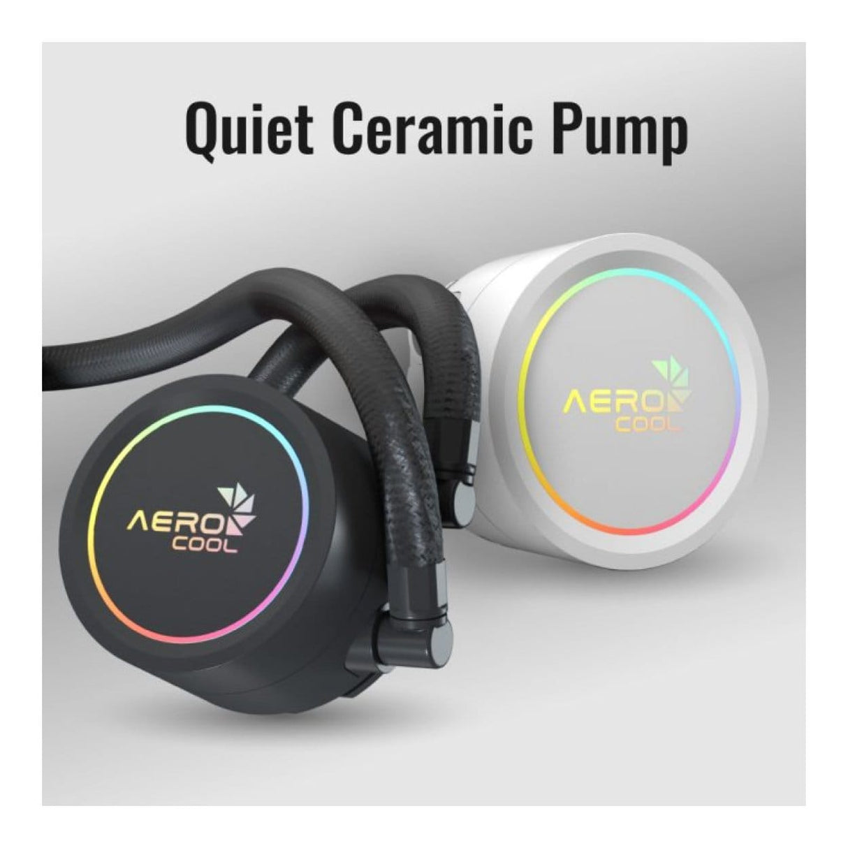 AeroCool Abyss L360 360mm ARGB CPU Liquid Cooler White ACLA-AB36117.21