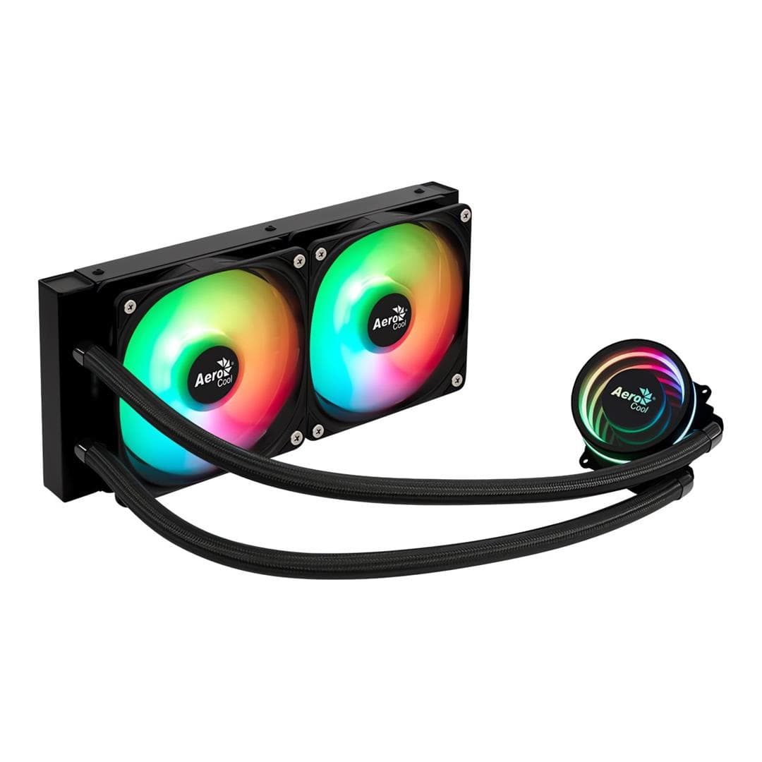 Aerocool Oasis L240 240mm ARGB CPU Liquid Cooler Black ACLA-OA24117.21