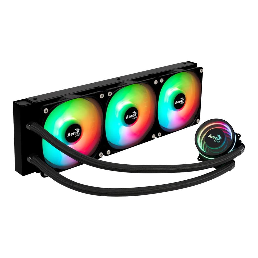 Aerocool Oasis L360 360mm ARGB CPU Liquid Cooler Black ACLA-OA36117.11