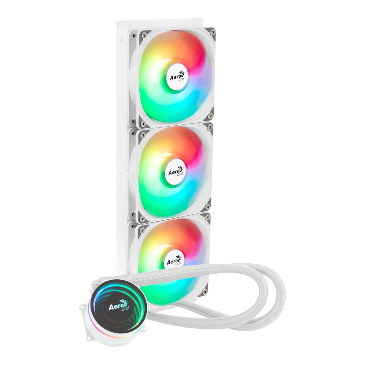 Aerocool Oasis L360 360mm ARGB CPU Liquid Cooler White ACLA-OA36117.21