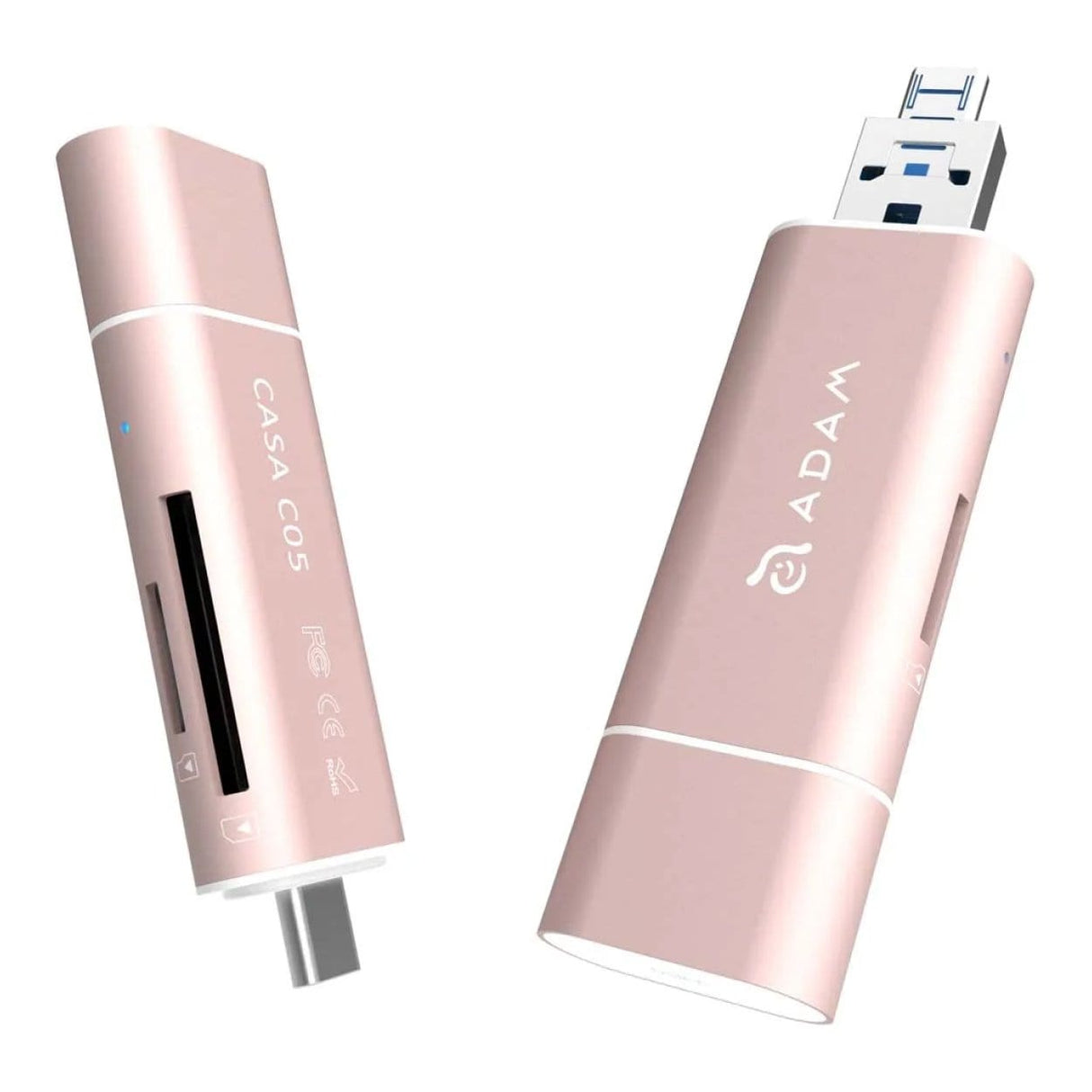 Adam Elements CASA C05 5-in-1 OTG Type-C Card Reader Rose Gold ACRAD0GC05RG