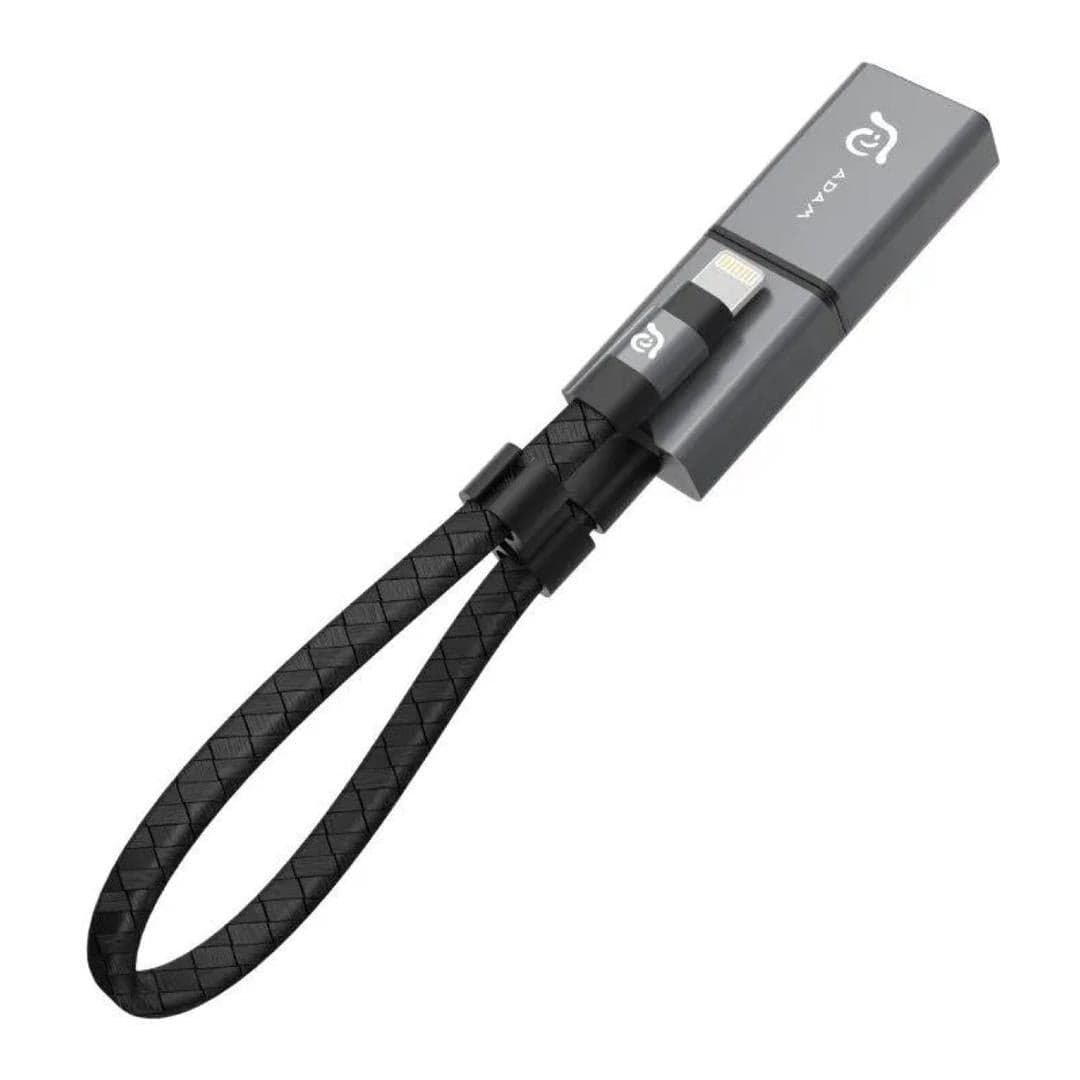 Adam Elements iKlips Wizard 2-in-1 Lightning MicroSD Card Reader Grey ACRAD0GWIZDGY