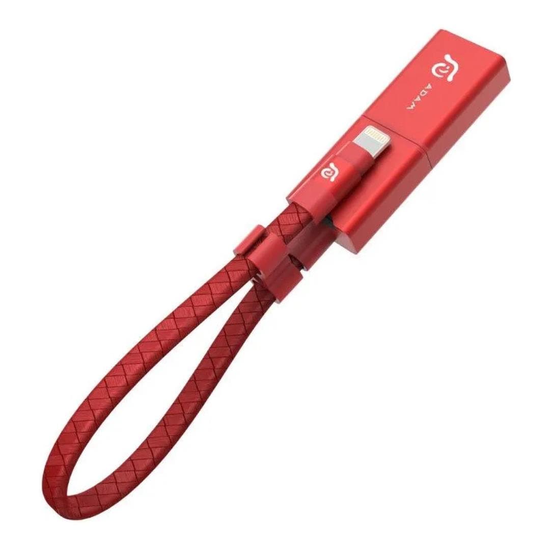 Adam Elements iKlips Wizard 2-in-1 Lightning MicroSD Card Reader Red ACRAD0GWIZDRD