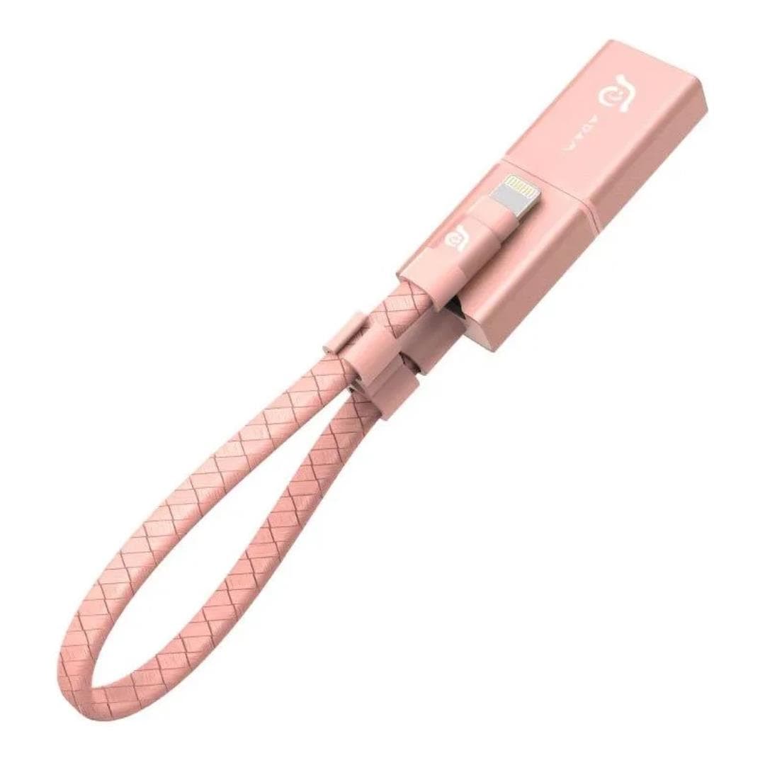 Adam Elements iKlips Wizard 2-in-1 Lightning MicroSD Card Reader Rose Gold ACRAD0GWIZDRG