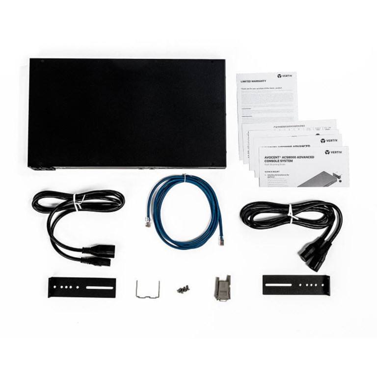 Vertiv Avocent ACS8000 16-port Console System with Dual AC PSU and Analog Modem ACS8016MDAC-404