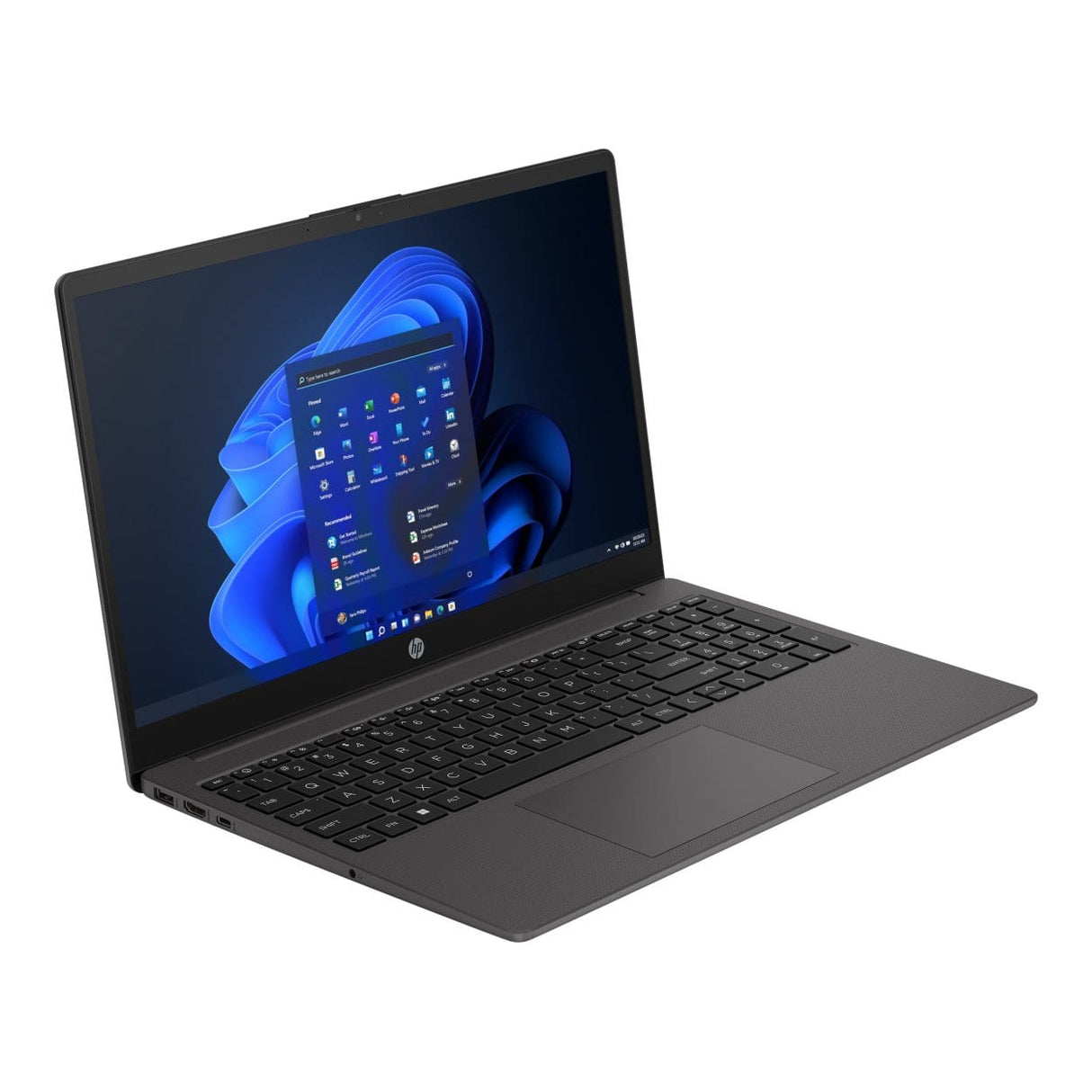 HP 255 G10 15.6-inch FHD Laptop - AMD Athlon Silver 7120U 256GB SSD 8GB RAM Win 11 Home Dark Ash