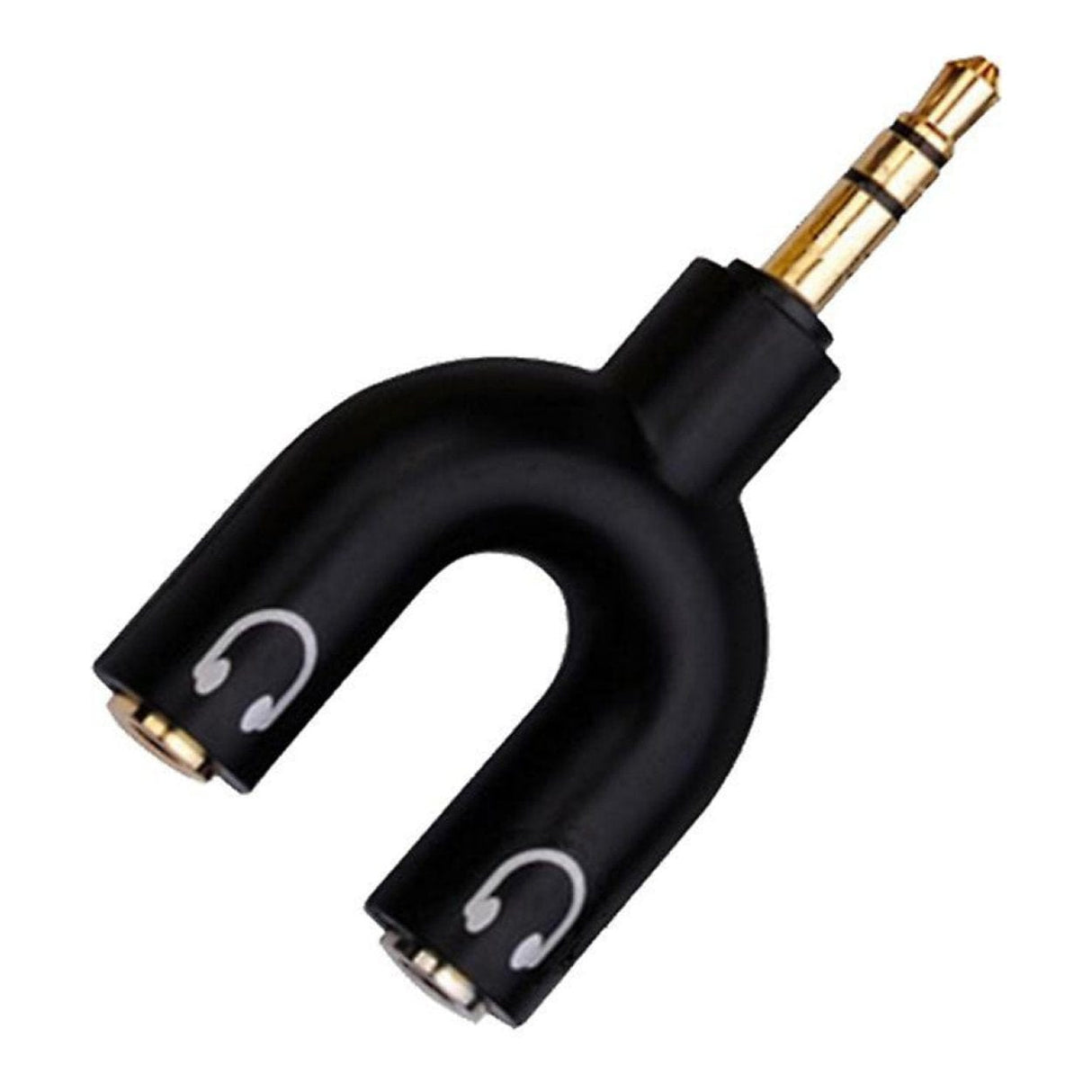 Parrot 3.5mm Male Audio Jack - 2 x 3.5mm Female Audio Jack Adaptor