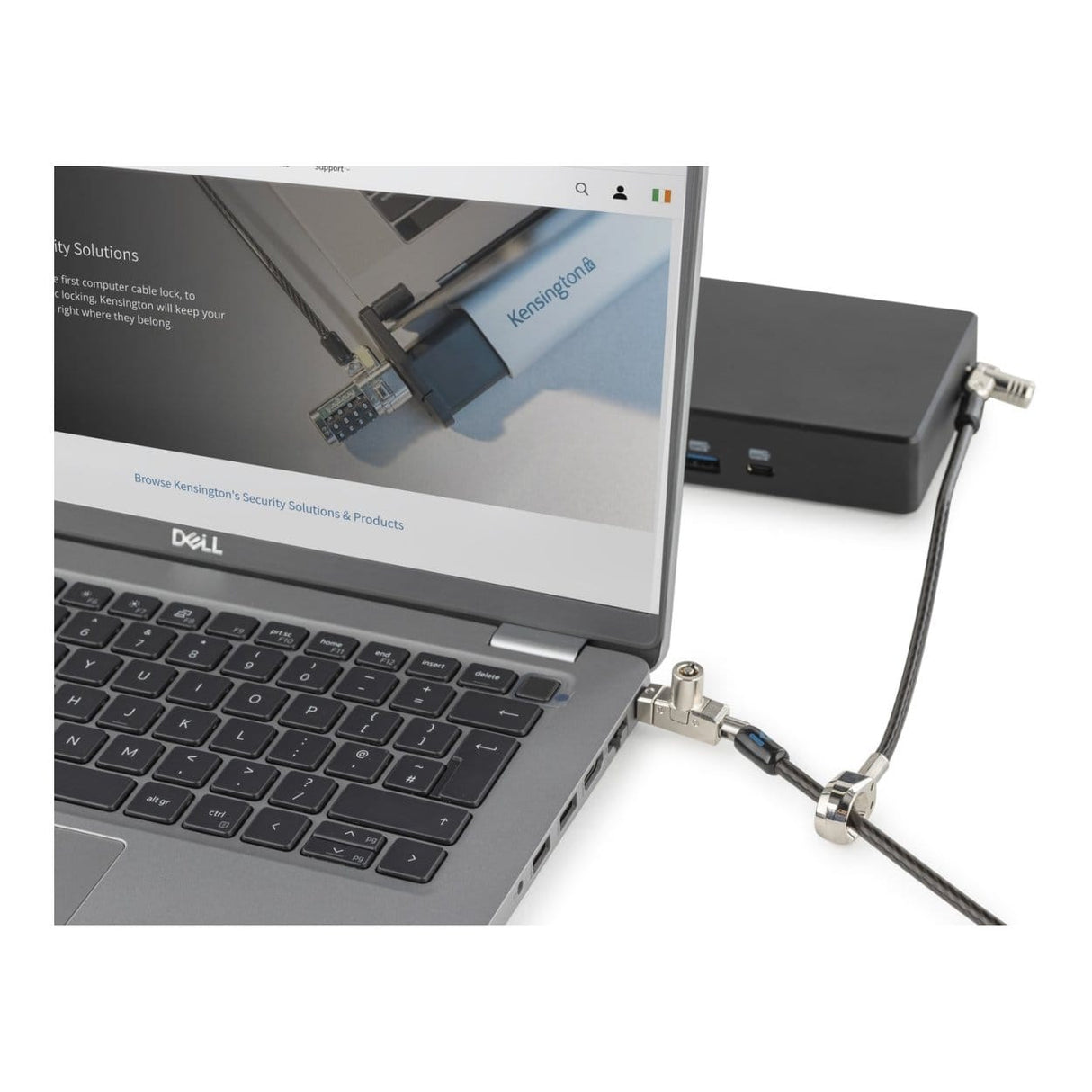 Dell N17 2.0 Keyed Dual Head Notebook Security Lock AD362698