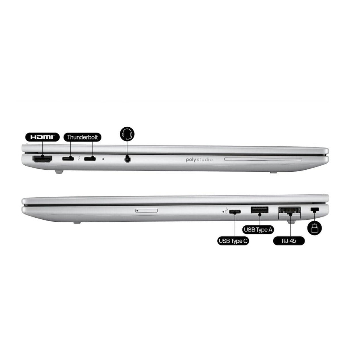 HP EliteBook 8 G1i 14-inch WUXGA Next Gen AI Laptop - Intel Core Ultra 5 226V 512GB SSD 16GB RAM Win 11 Pro