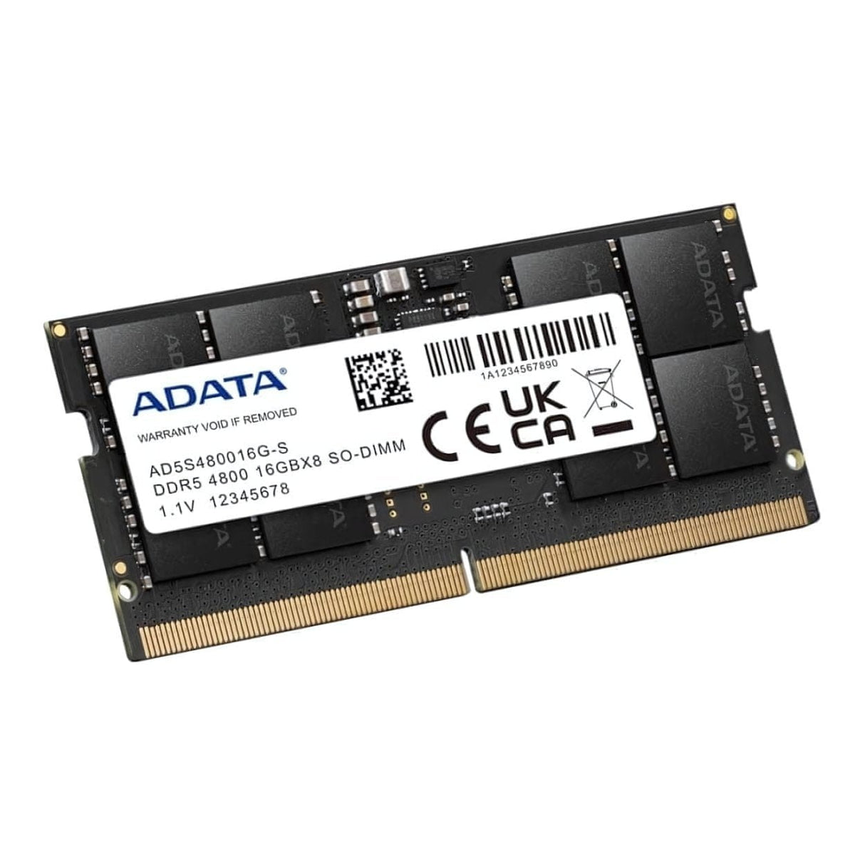 ADATA AD5S48008G-S Memory Module 8GB DDR5 4800MHz ECC