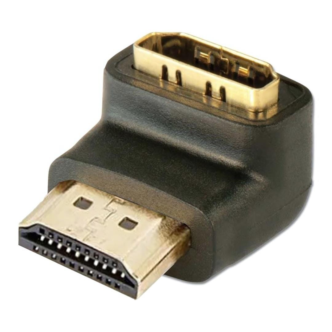 Esquire 90 Degree Male To Female HDMI Adaptor