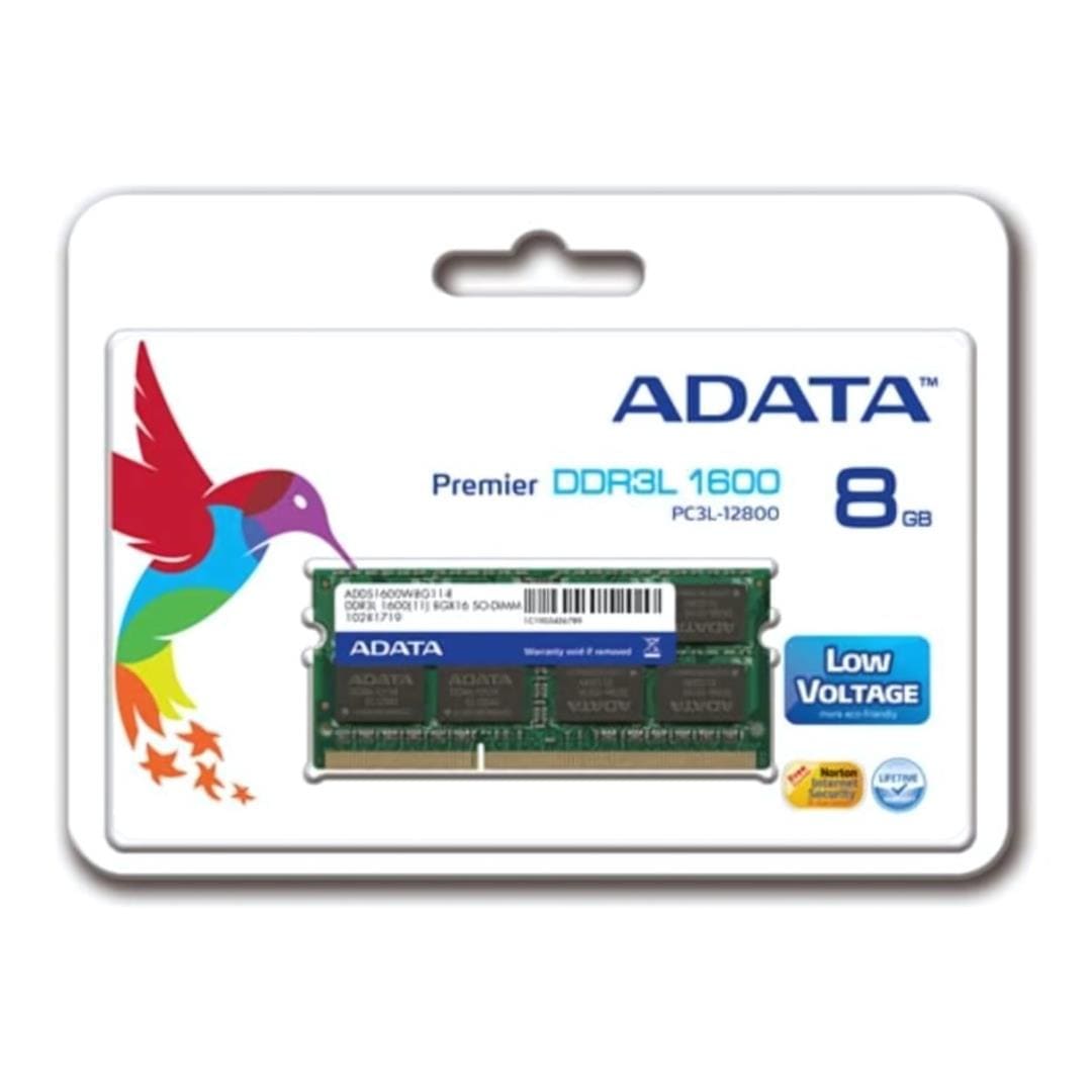 ADATA ADDS1600W8G11-S Memory Module 8GB 1 x 8GB DDR3L 1600MHz