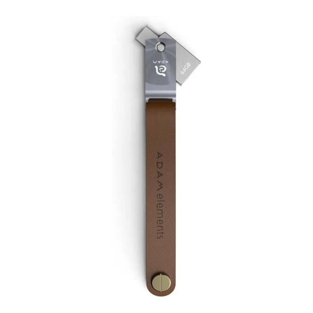 Adam Elements ROMA 64GB Type-C Male to Type-A Female USB Flash Drive Grey