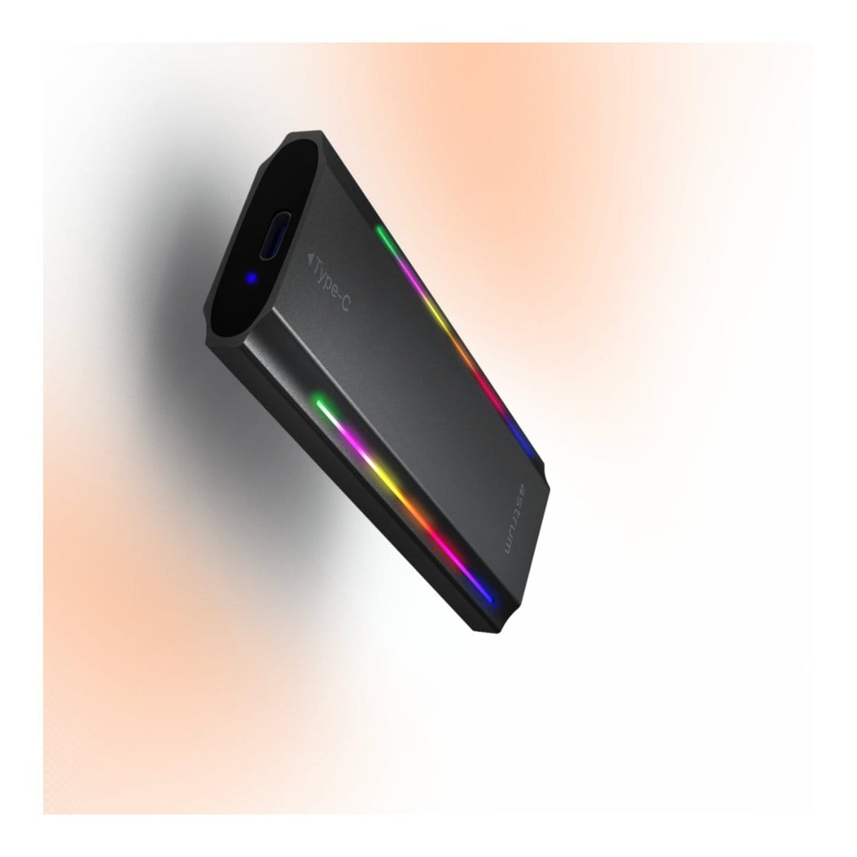 Astrum ENP4310G RGB NVMe M.2 SSD PCIe & NGFF Enclosure AENP4310GB