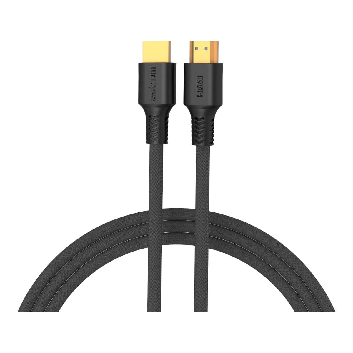 Astrum 3m HD20B Male to Male Braided HDMI Cable Black AHD20B03B