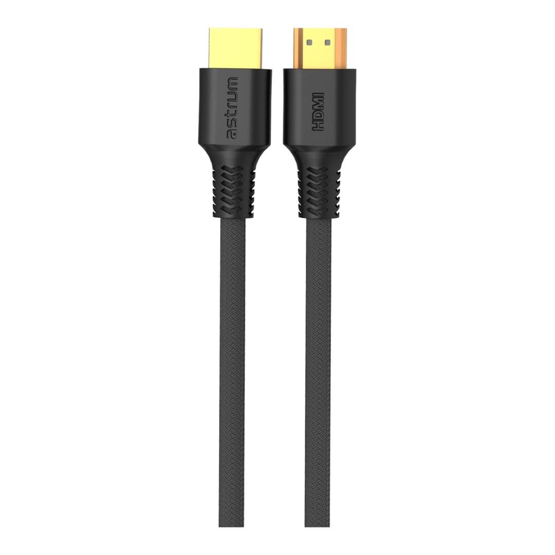 Astrum 3m HD20B Male to Male Braided HDMI Cable Black AHD20B03B