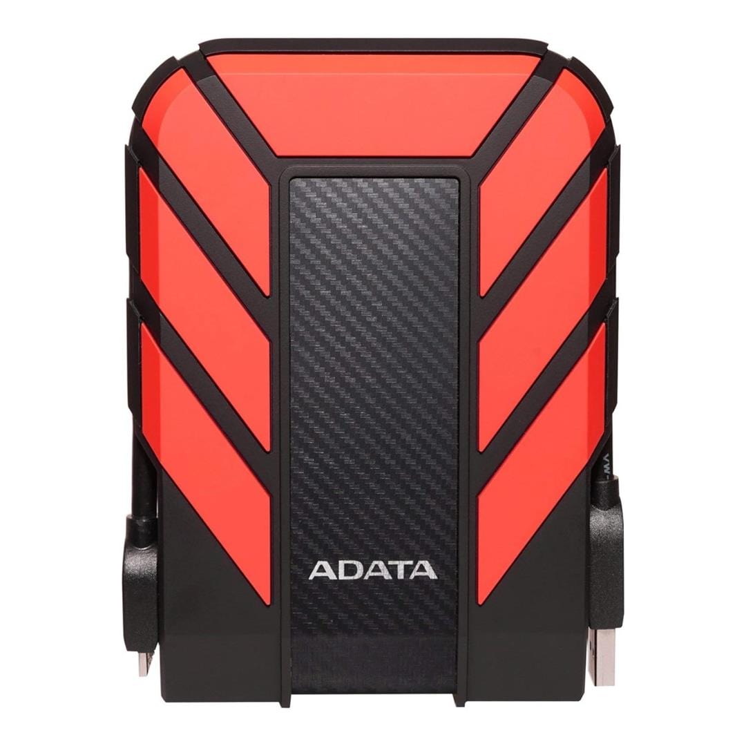 ADATA HD710 Pro 2.5-inch 1TB USB 3.2 Black and Red External Hard Drive AHD710P-1TU31-CRD