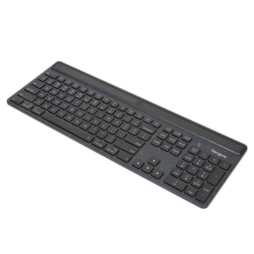Targus Sustainable Energy Harvesting EcoSmart Keyboard - Black AKB868UK