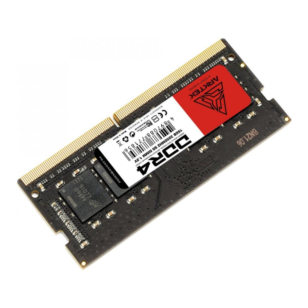 Arktek AKD4S16N3200 SO-DIMM Memory Module 16GB DDR4 3200MHz