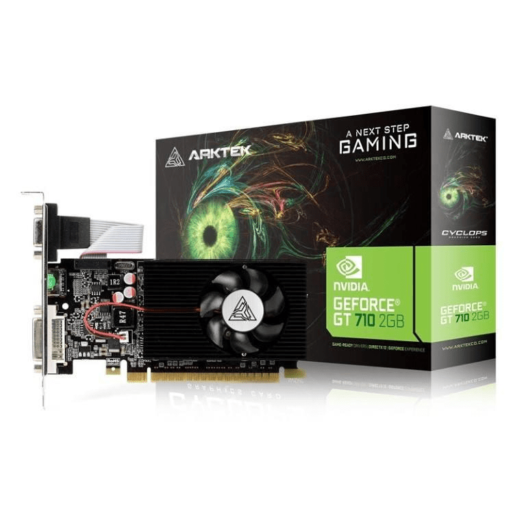 Arktek Nvidia GT710 2GB DDR3 Graphics Card AKN710D3S2GL1