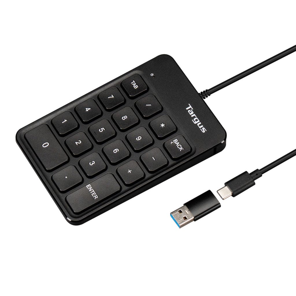 Targus AKP13GL Wired Numeric Keypad Black
