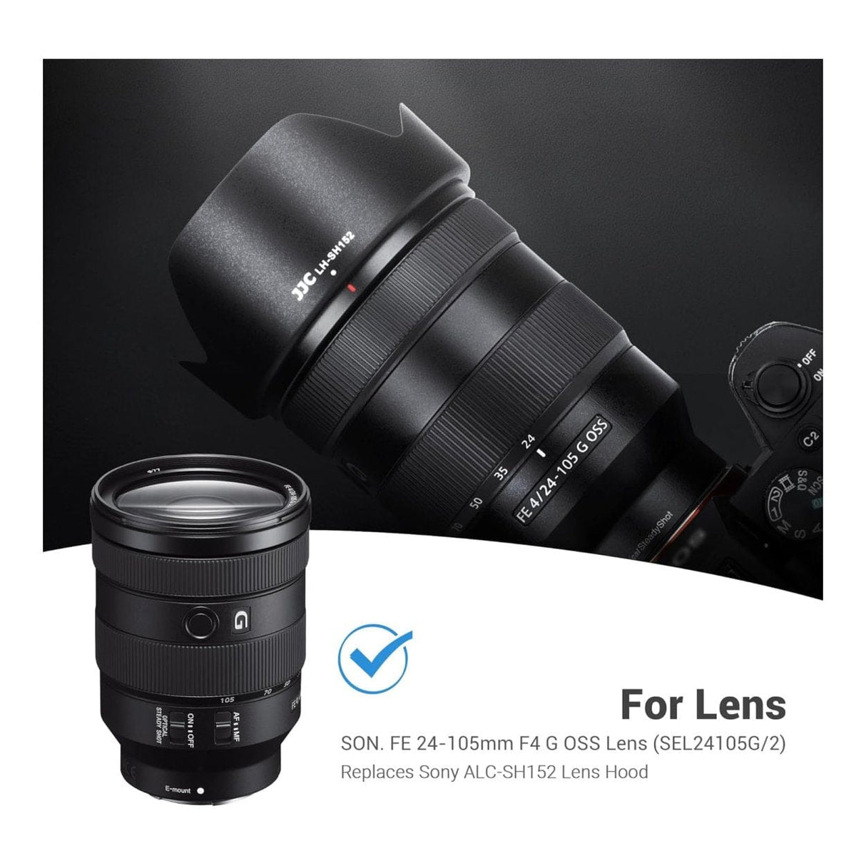 Sony Lens Hood Black ALC-SH152